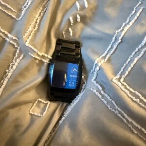 Nixon Midnight Black with Ocean Blue Dial Smartwatch